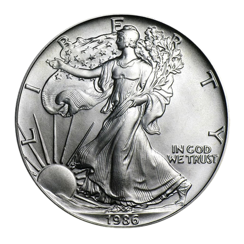 1986 $1 American Silver Eagle