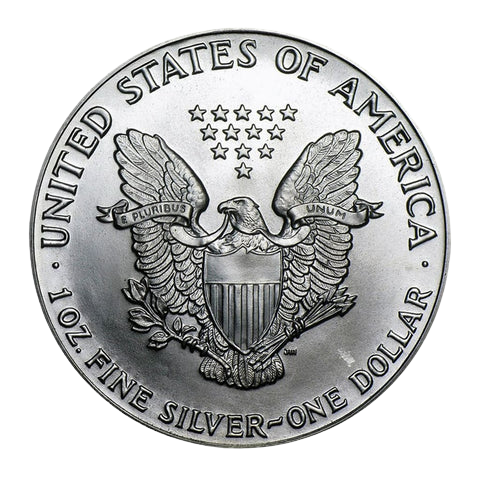 1987 1oz Fine Silver One Dollar Coin