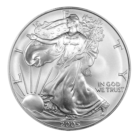 2005 1 oz Fine Silver-One Dollar