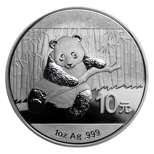 2014 1 oz Chinese Silver Panda Coin