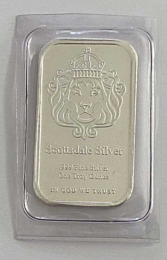 Scottsdale Silver .999 Fine Silver One Troy Ounce